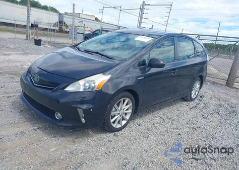 2012 Toyota Prius V Five z USA, uszkodzony, nr VIN JTDZN3EU9C3105550